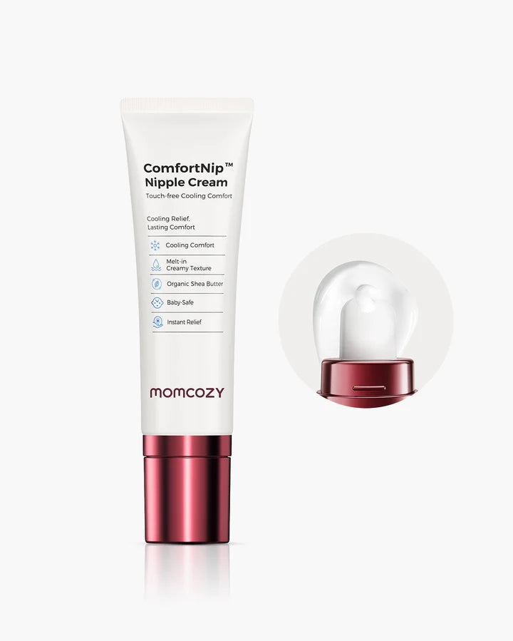 Momcozy Comfortnipâ¢ Kølende og Berøringsfri Brystvortecreme